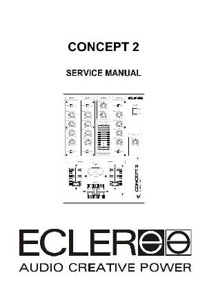 Сервисная инструкция Ecler CONCEPT-2 ― Manual-Shop.ru