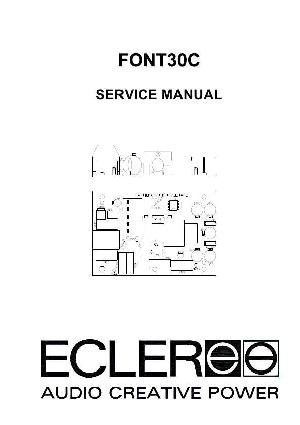 Сервисная инструкция Ecler FONT30C ― Manual-Shop.ru