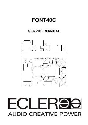Сервисная инструкция Ecler FONT40C ― Manual-Shop.ru
