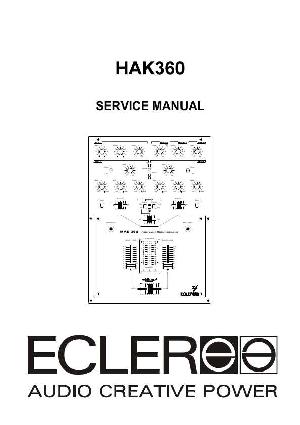 Сервисная инструкция Ecler HAK360 ― Manual-Shop.ru