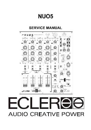 Сервисная инструкция Ecler NUO5 ― Manual-Shop.ru