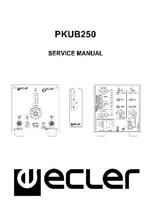 Сервисная инструкция Ecler PKUB250 ― Manual-Shop.ru