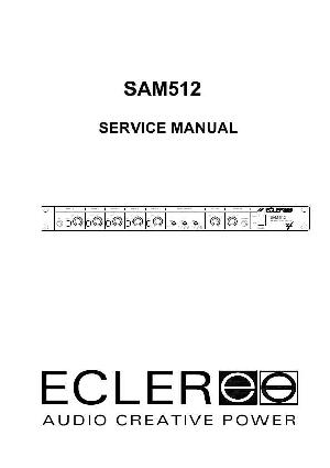 Сервисная инструкция Ecler SAM512 ― Manual-Shop.ru