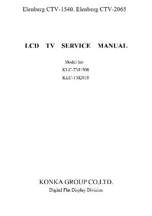 Сервисная инструкция Elenberg CTV-1540, CTV-2065  ― Manual-Shop.ru