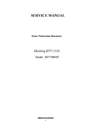Service manual Elenberg DTV-1520  ― Manual-Shop.ru