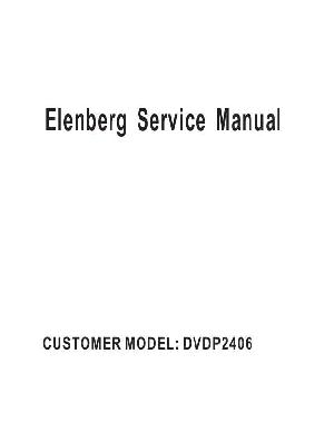 Сервисная инструкция Elenberg DVDP-2406  ― Manual-Shop.ru