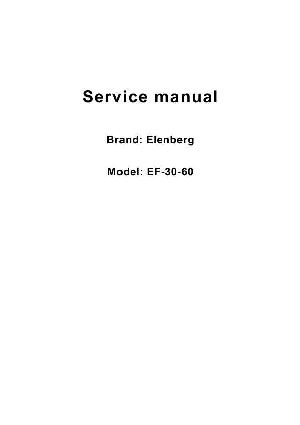 Сервисная инструкция Elenberg EF-30-60  ― Manual-Shop.ru