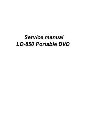 Service manual Elenberg LD-850 ― Manual-Shop.ru