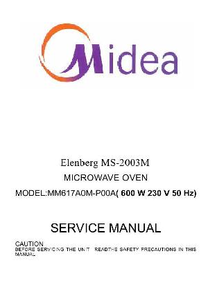 Service manual Elenberg MS-2003M  ― Manual-Shop.ru