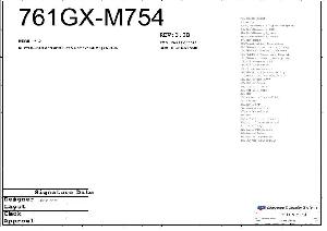 Схема Elitegroup ECS 761GX-M754 REV.3.0B ― Manual-Shop.ru