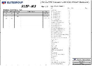 Схема Elitegroup ECS 915G-M3 REV.1.0  I ― Manual-Shop.ru