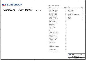 Схема Elitegroup ECS 965G-S FOR VIIV REV.C ― Manual-Shop.ru
