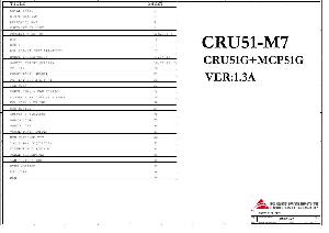 Схема ELITEGROUP ECS CRU51-M7 ― Manual-Shop.ru