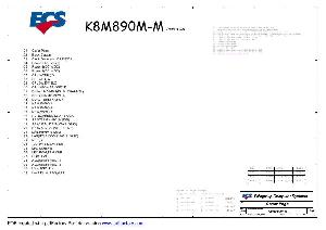Схема Elitegroup ECS K8M890M-M REV.1.0A ― Manual-Shop.ru