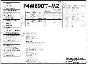 Схема Elitegroup ECS P4M890T-M2 REV.1.0B ― Manual-Shop.ru
