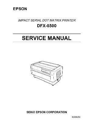 Service manual Epson DFX-8500 ― Manual-Shop.ru