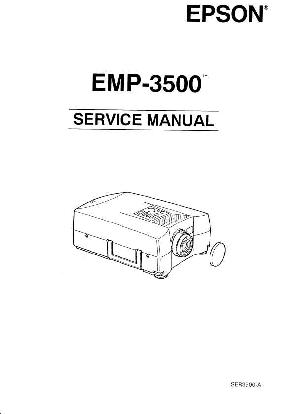 Сервисная инструкция Epson EMP-3500 ― Manual-Shop.ru
