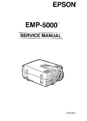 Сервисная инструкция Epson EMP-5000 ― Manual-Shop.ru