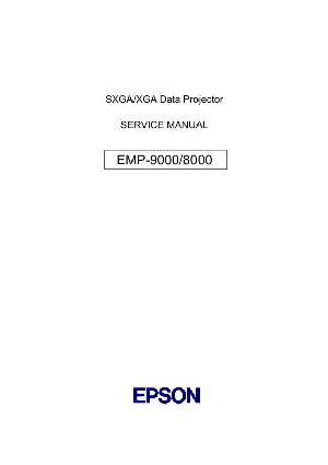 Сервисная инструкция Epson EMP-8000, EMP-9000 ― Manual-Shop.ru