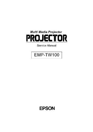 Сервисная инструкция Epson EMP-TW100 ― Manual-Shop.ru