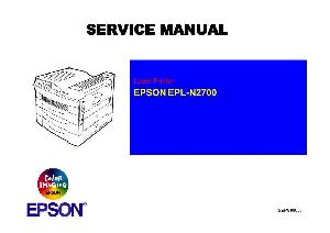 Service manual Epson EPL-N2700 ― Manual-Shop.ru