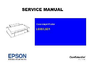 Сервисная инструкция EPSON L-800, L801 ― Manual-Shop.ru