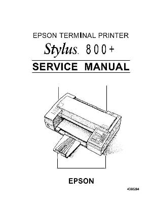 Service manual Epson Stylus 800+ ― Manual-Shop.ru