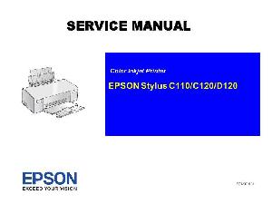 Сервисная инструкция Epson Stylus Color C110, C120, D120 ― Manual-Shop.ru