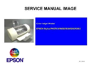 Service manual Epson Stylus Photo 810, 820, 830, 820U, 830U ― Manual-Shop.ru