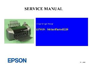 Сервисная инструкция Epson Stylus Photo R320 ― Manual-Shop.ru