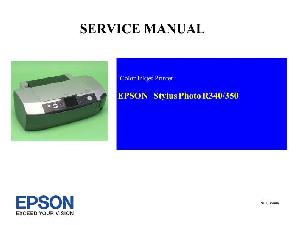 Сервисная инструкция Epson Stylus Photo R340, R350 ― Manual-Shop.ru