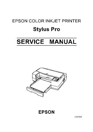 Service manual Epson Stylus PRO ― Manual-Shop.ru