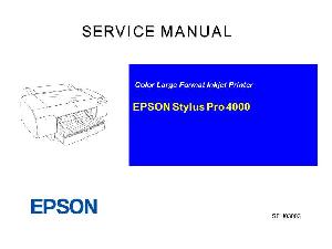 Сервисная инструкция Epson Stylus Pro 4000 ― Manual-Shop.ru