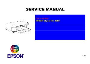 Сервисная инструкция Epson Stylus PRO-5000 ― Manual-Shop.ru