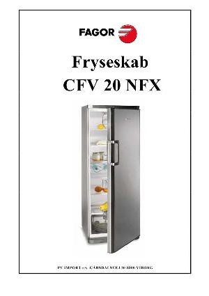 Сервисная инструкция Fagor CFV-20NFX ― Manual-Shop.ru