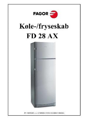 Сервисная инструкция Fagor FD-28AX ― Manual-Shop.ru