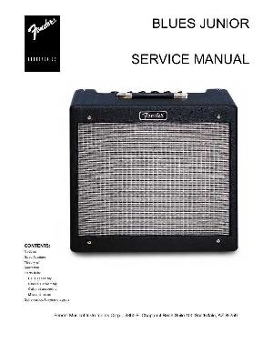 Схема Fender BLUES JUNIOR ― Manual-Shop.ru