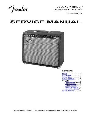 Схема Fender DELUXE 90 DSP ― Manual-Shop.ru