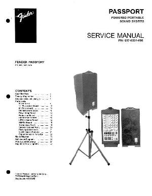 Схема Fender PASSPORT 250 ― Manual-Shop.ru