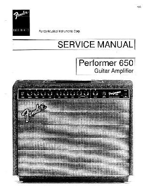 Схема Fender PERFORMER 650 ― Manual-Shop.ru