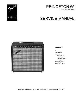 Схема Fender PRINCETON 65 ― Manual-Shop.ru