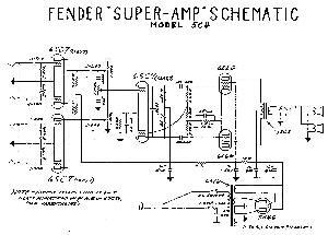 Схема Fender SUPER 5C4 ― Manual-Shop.ru