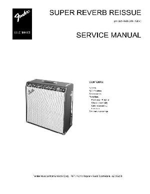 Схема Fender SUPER REVERB REISSUE ― Manual-Shop.ru
