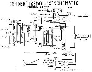 Схема Fender TREMOLUX 5E9A ― Manual-Shop.ru