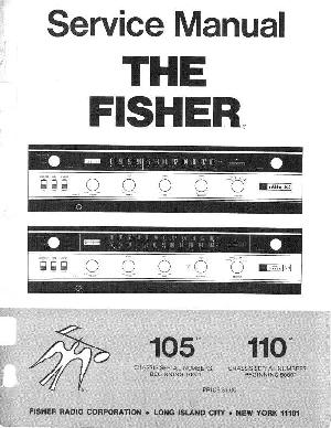 Сервисная инструкция Fisher 105, 110 ― Manual-Shop.ru