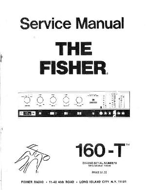 Сервисная инструкция Fisher 160-T ― Manual-Shop.ru