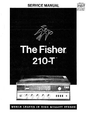 Сервисная инструкция Fisher 210-T ― Manual-Shop.ru