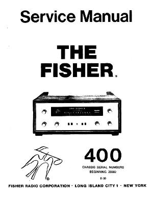 Сервисная инструкция Fisher 400  ― Manual-Shop.ru