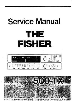 Сервисная инструкция Fisher 500-TX ― Manual-Shop.ru