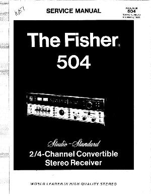 Сервисная инструкция Fisher 504 ― Manual-Shop.ru